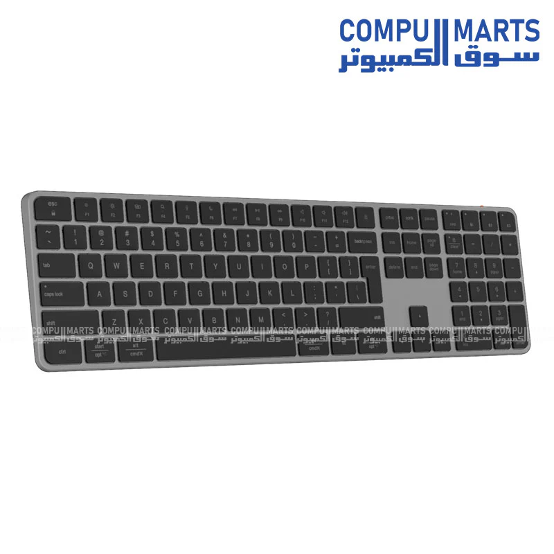 Meetion iKey K230 Wireless & Bluetooth Dual Mode Arabic Keyboard – Rechargeable & Silent - Image 2