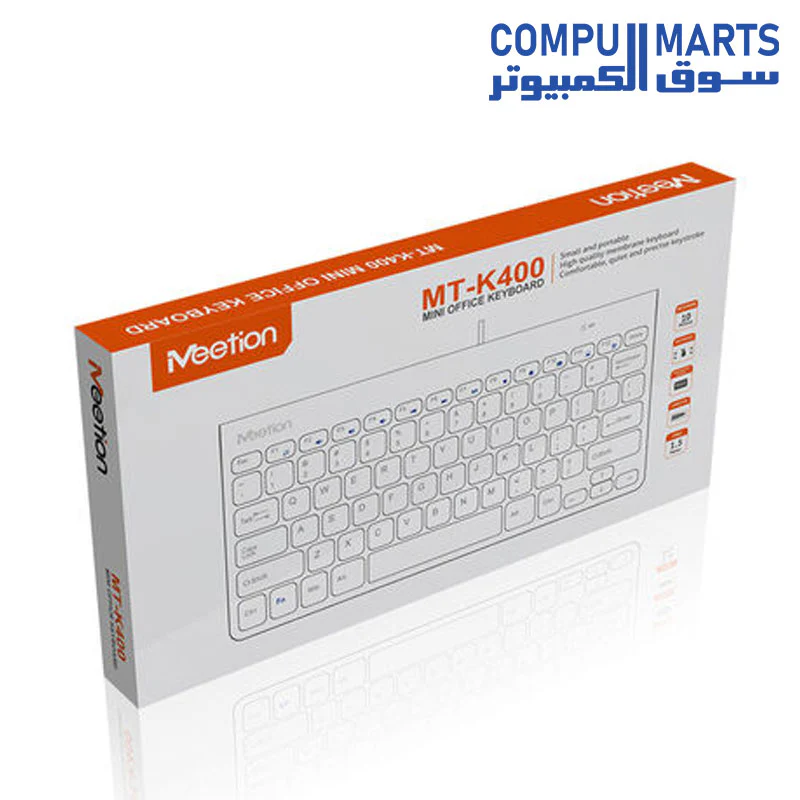 MEETION K400 MINI OFFICE KEYBOARD - Image 2