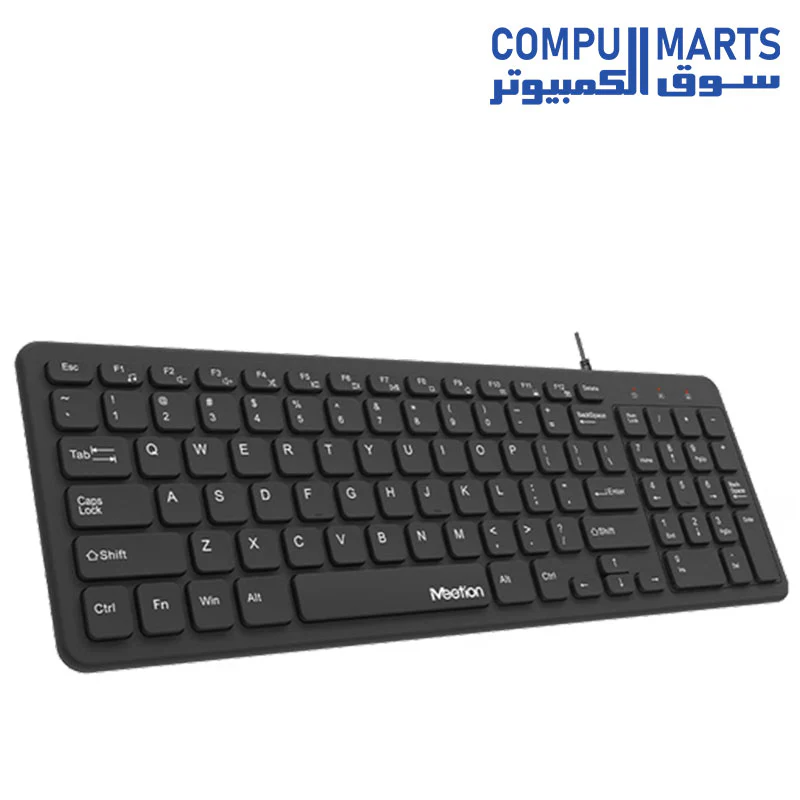 Meetion K410 Ultra Thin Wired Keyboard - Image 2