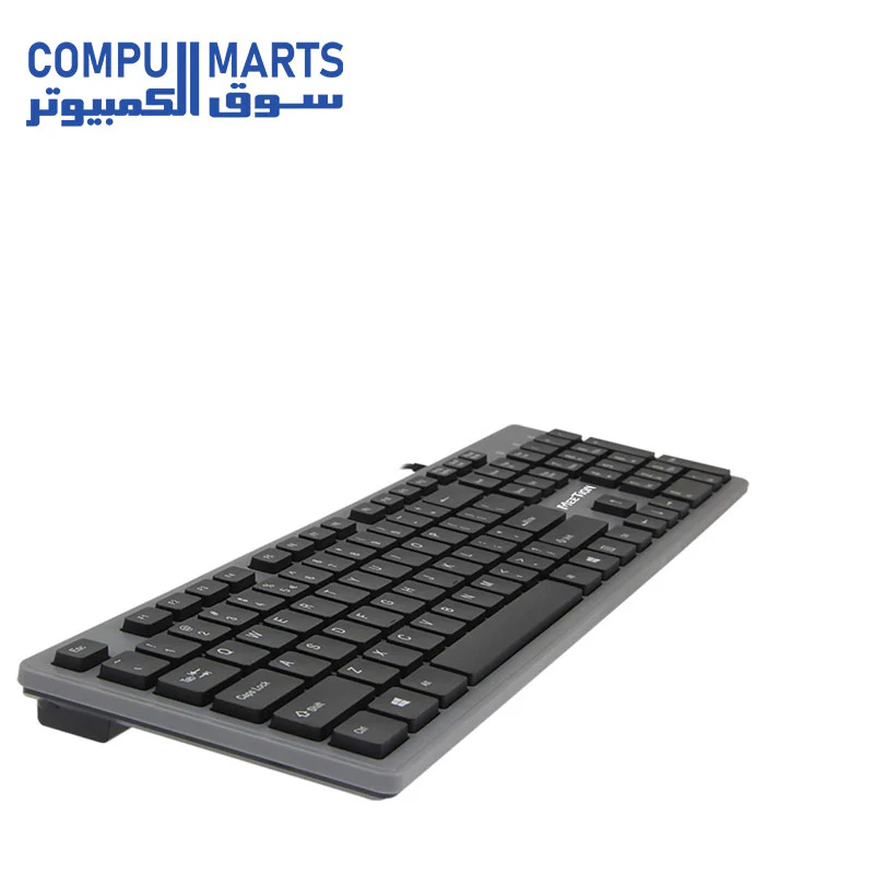MEETION MT-K841 Wired Office Keyboard, Full 105 Keys, Numeric Keypad, Ultrathin Chocolate Keycaps, Silicone Multimedia - Image 3