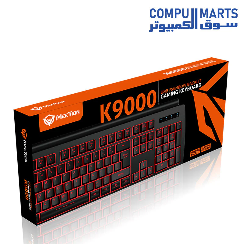 Meetion K9000 Backlit Wired Gaming Keyboard - Image 7
