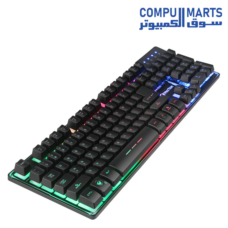Meetion K9300 Rainbow Arabic Wired Gaming Keyboard - Image 6