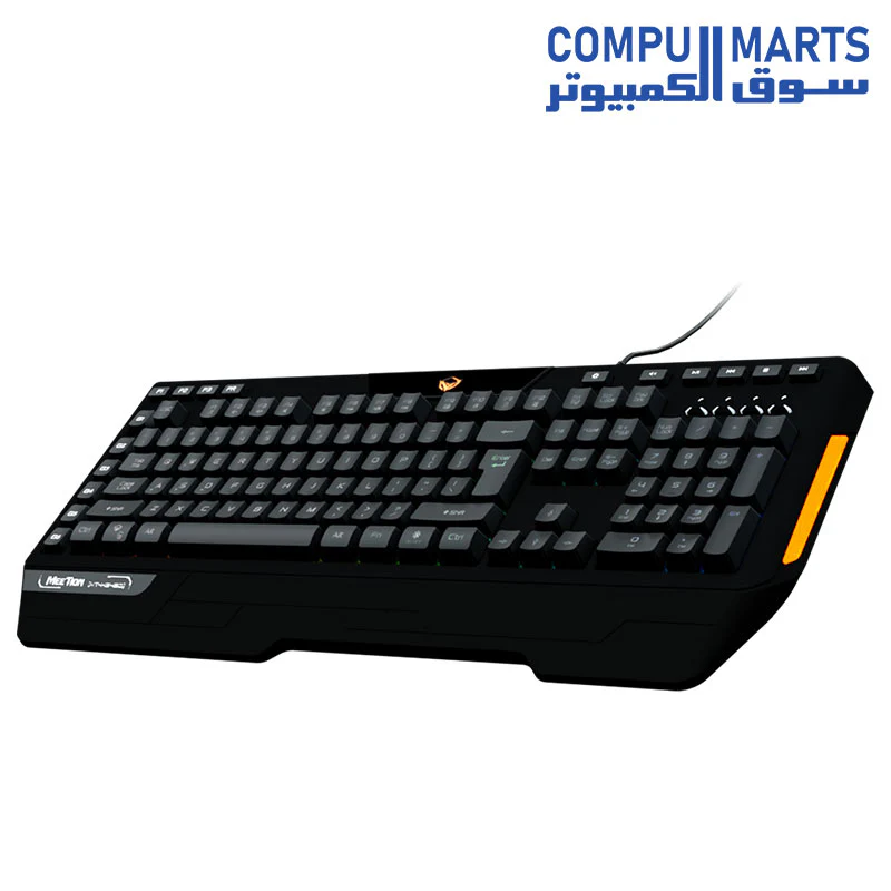 Meetion K9420 RGB Backlit Arabic Wired Gaming Keyboard - Image 3