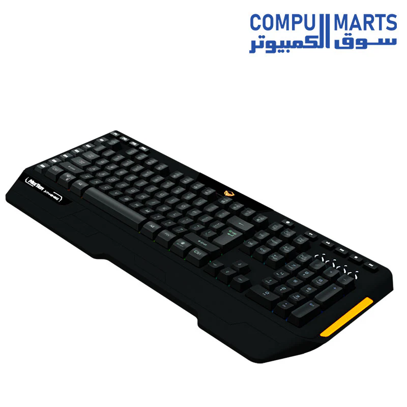 Meetion K9420 RGB Backlit Arabic Wired Gaming Keyboard - Image 4