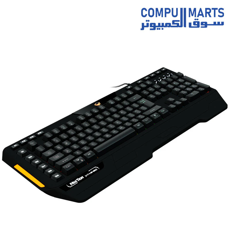 Meetion K9420 RGB Backlit Arabic Wired Gaming Keyboard - Image 5