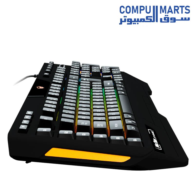 Meetion K9420 RGB Backlit Arabic Wired Gaming Keyboard - Image 7