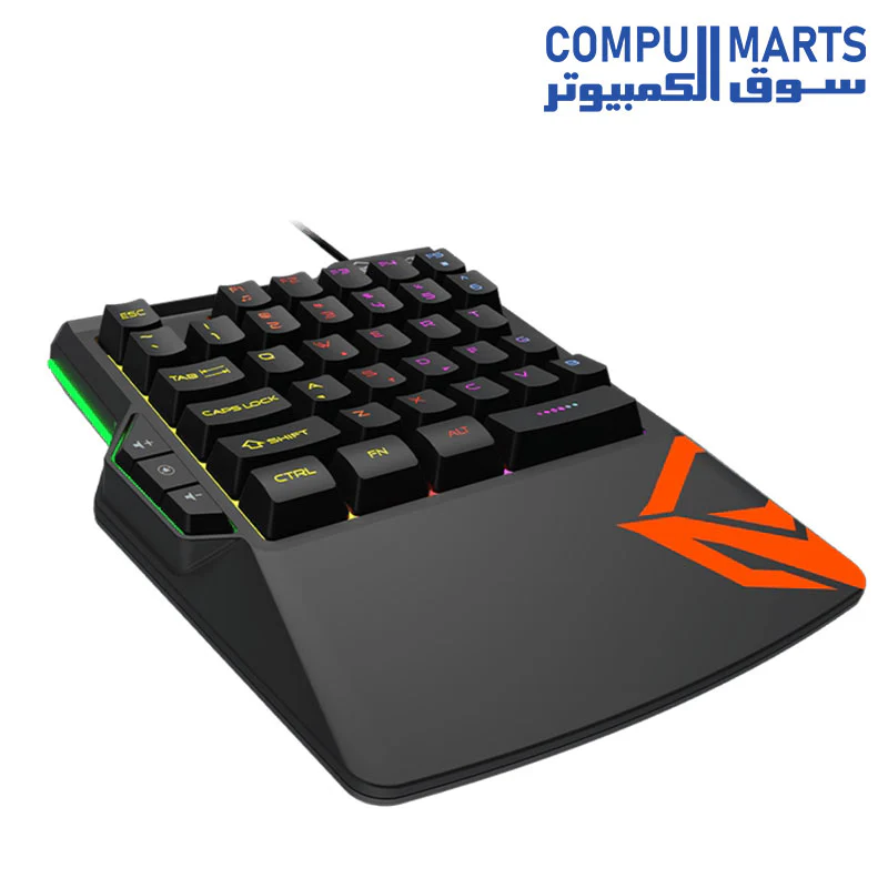 Meetion KB015 One Handed Wired Mechanical Keyboard - Image 3