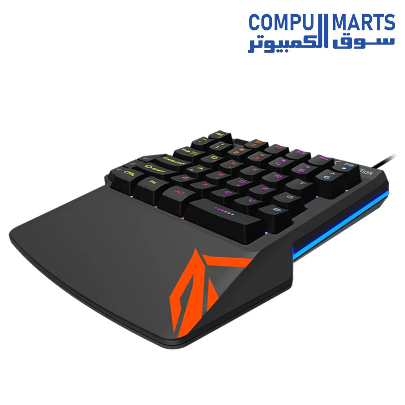 Meetion KB015 One Handed Wired Mechanical Keyboard - Image 6