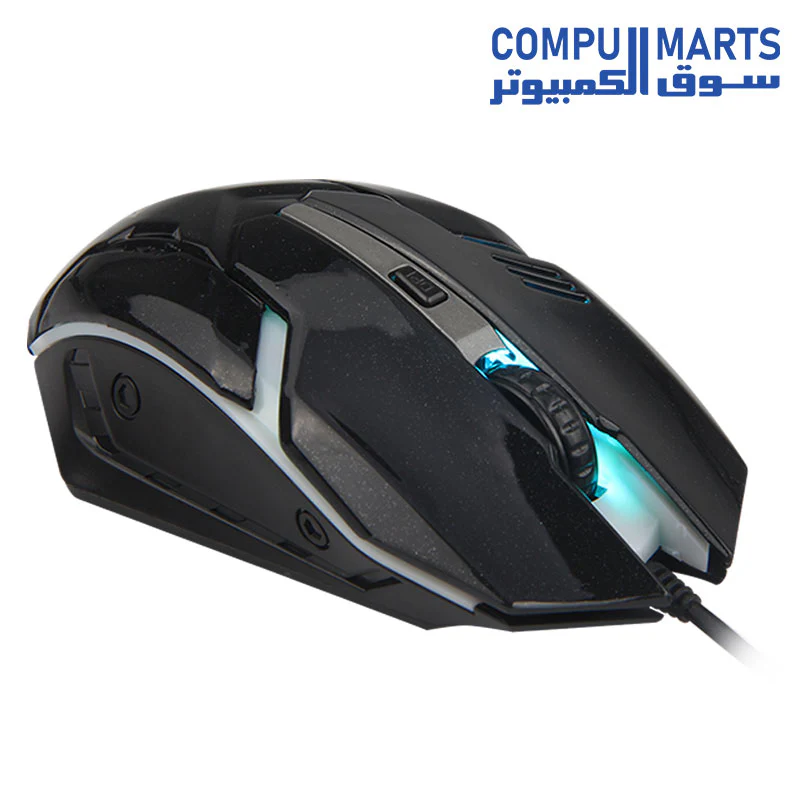 Meetion M371 Backlit Wired Rainbow Gaming Mouse - Image 3