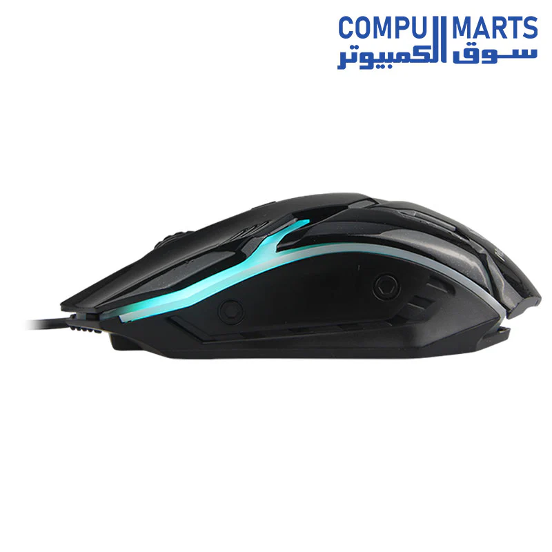 Meetion M371 Backlit Wired Rainbow Gaming Mouse - Image 6