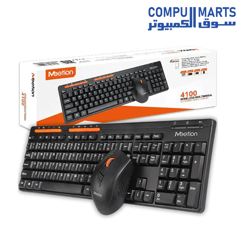 Meetion M4100 Wireless Keyboard And Mouse Combo - Image 4