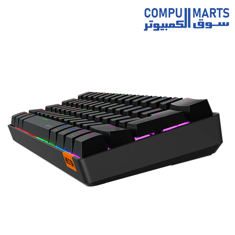Meetion MK005 60% Blue switch Arabic Wired Mechanical Keyboard - Image 9