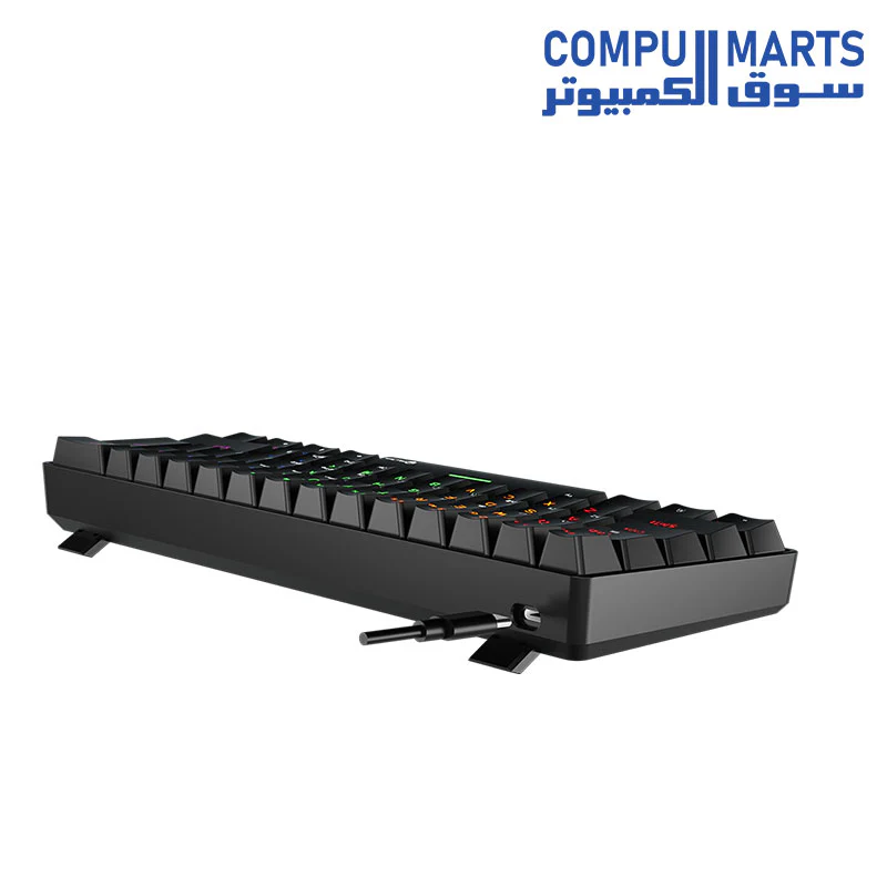 Meetion MK005BT 60% Blue switch Arabic Dual Mode Bluetooth  Mechanical Keyboard - Image 12
