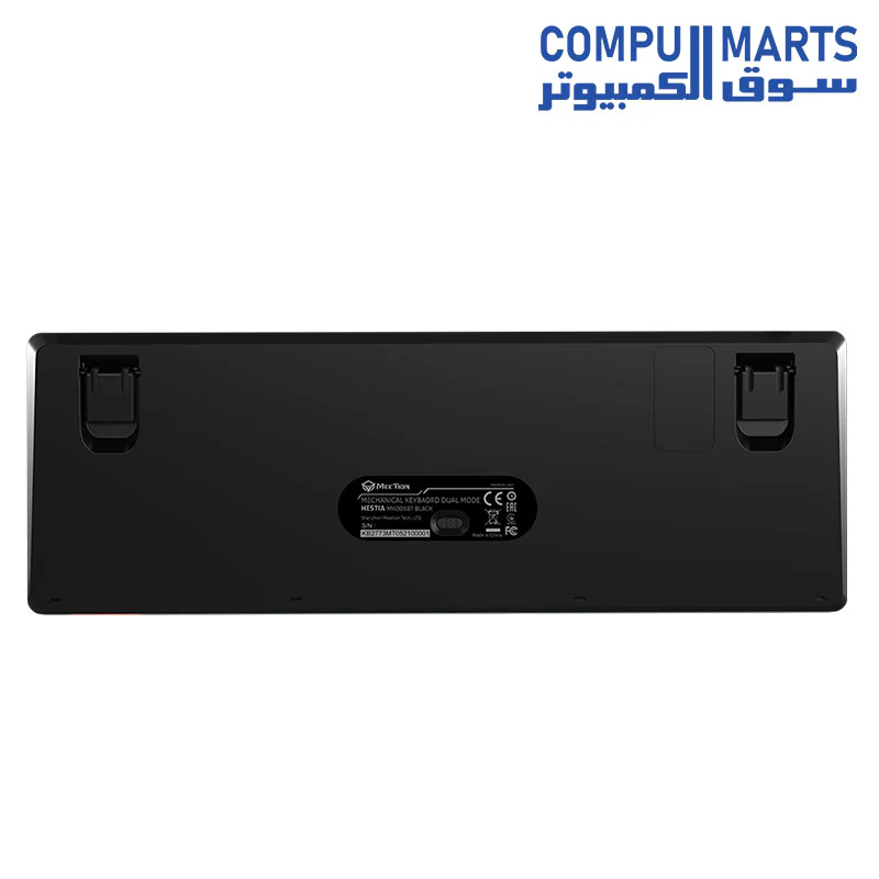 Meetion MK005BT 60% Blue switch Arabic Dual Mode Bluetooth  Mechanical Keyboard - Image 14