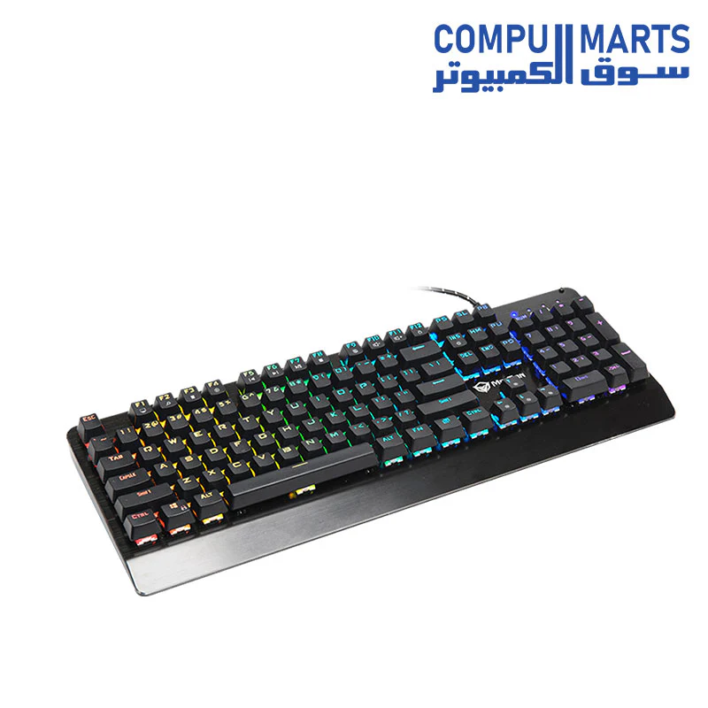 Meetion MK01 - Mechanical RGB Backlight Gaming Keyboard - Black - Image 5