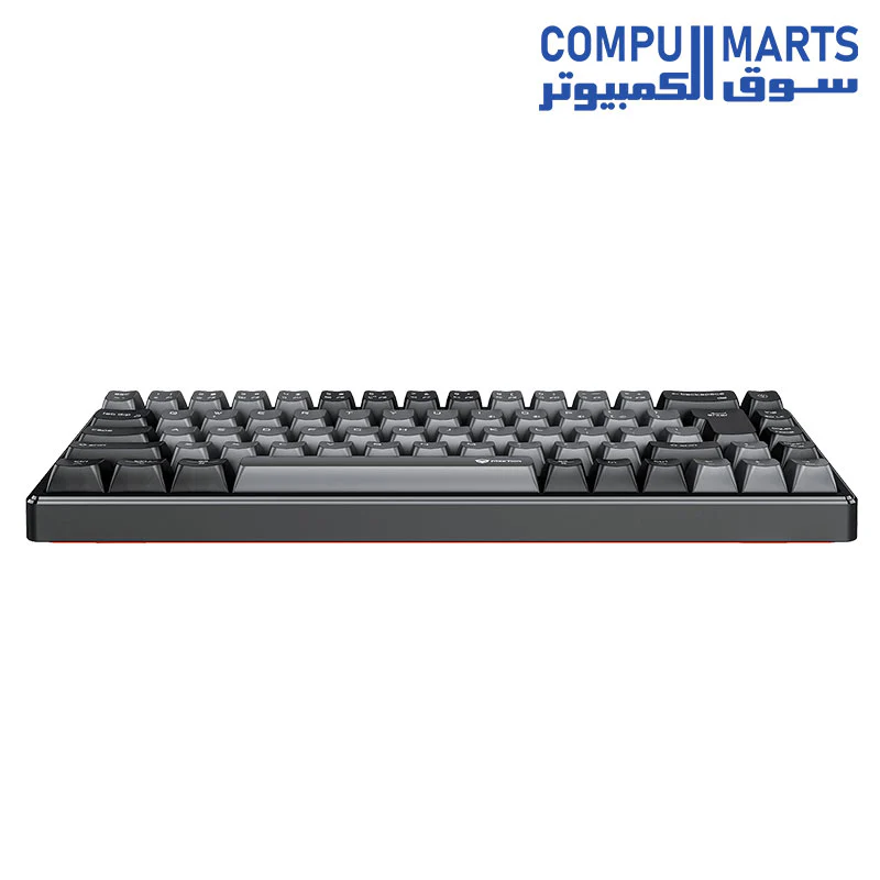Meetion MK12 65% RGB Arabic Triple Mode Wireless And Bluetooth Mechanical Keyboard - Image 3