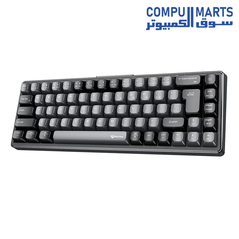 Meetion MK12 65% RGB Arabic Triple Mode Wireless And Bluetooth Mechanical Keyboard - Image 4