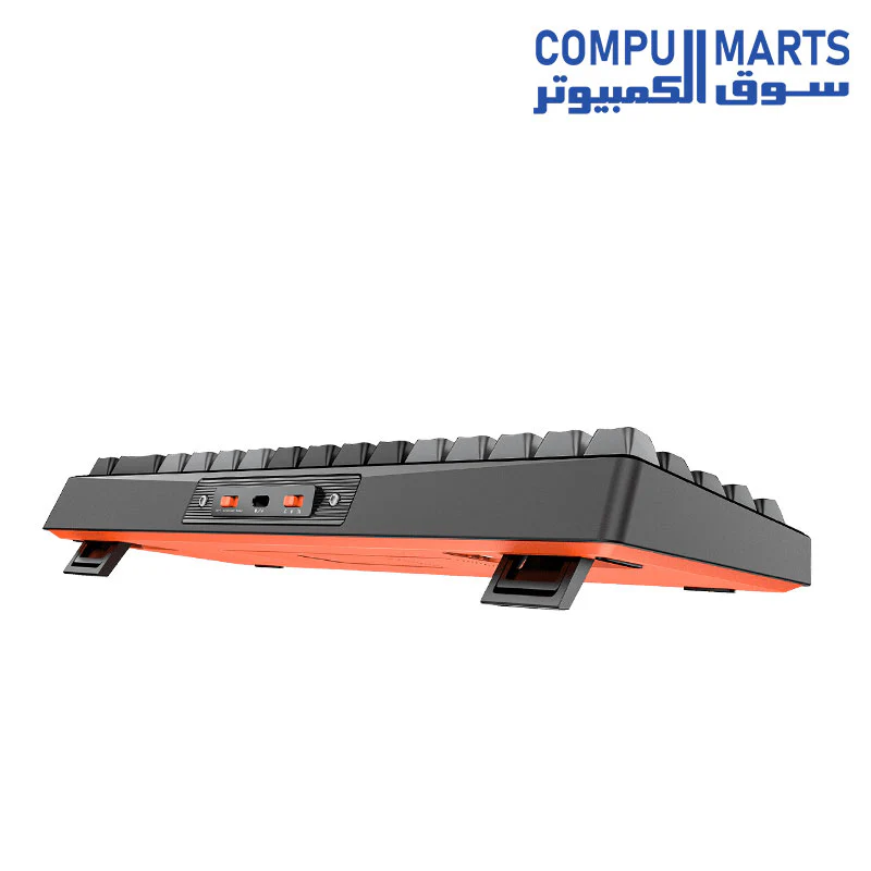 Meetion MK12 65% RGB Arabic Triple Mode Wireless And Bluetooth Mechanical Keyboard - Image 5