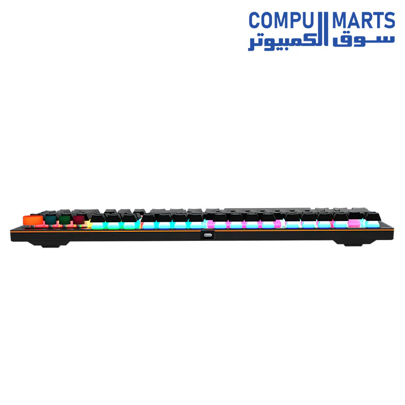 Meetion MK500 Blue switch Arabic Wired Mechanical Keyboard - Image 2