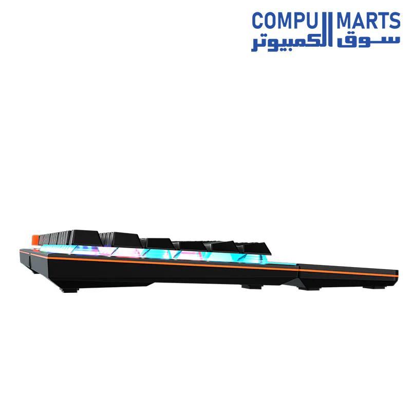Meetion MK500 Blue switch Arabic Wired Mechanical Keyboard - Image 3