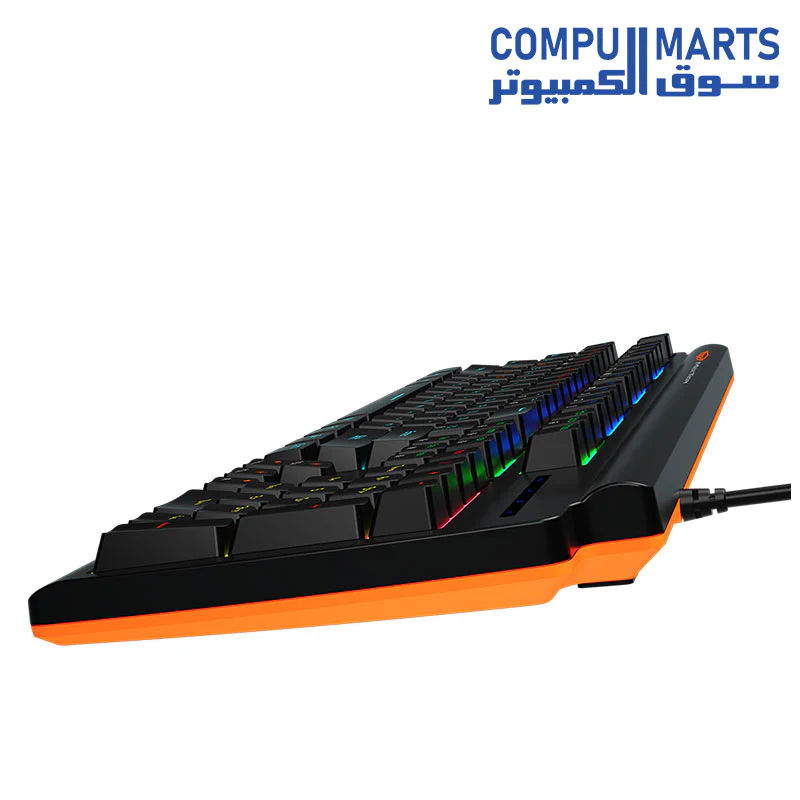 Meetion MK600 Arabic Wired Mechanical Keyboard (MT-MK600MX- MT-MK600RD) - Image 6