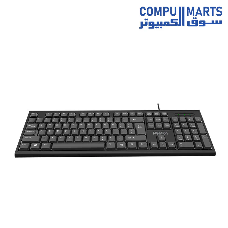 MeeTion MT-K100 USB Standard Wired Keyboard - Image 5