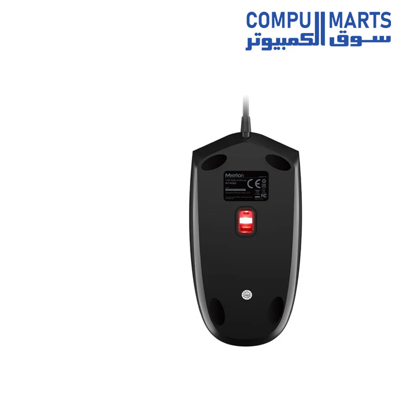 Meetion MT-M362 USB Wired Optical Computer Mouse -Black - Image 3