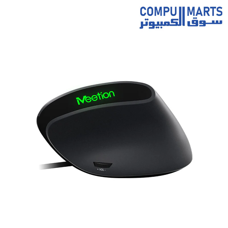 Meetion MT-M390 Wired Ergonomic Red light LED Vertical Mouse - Image 7