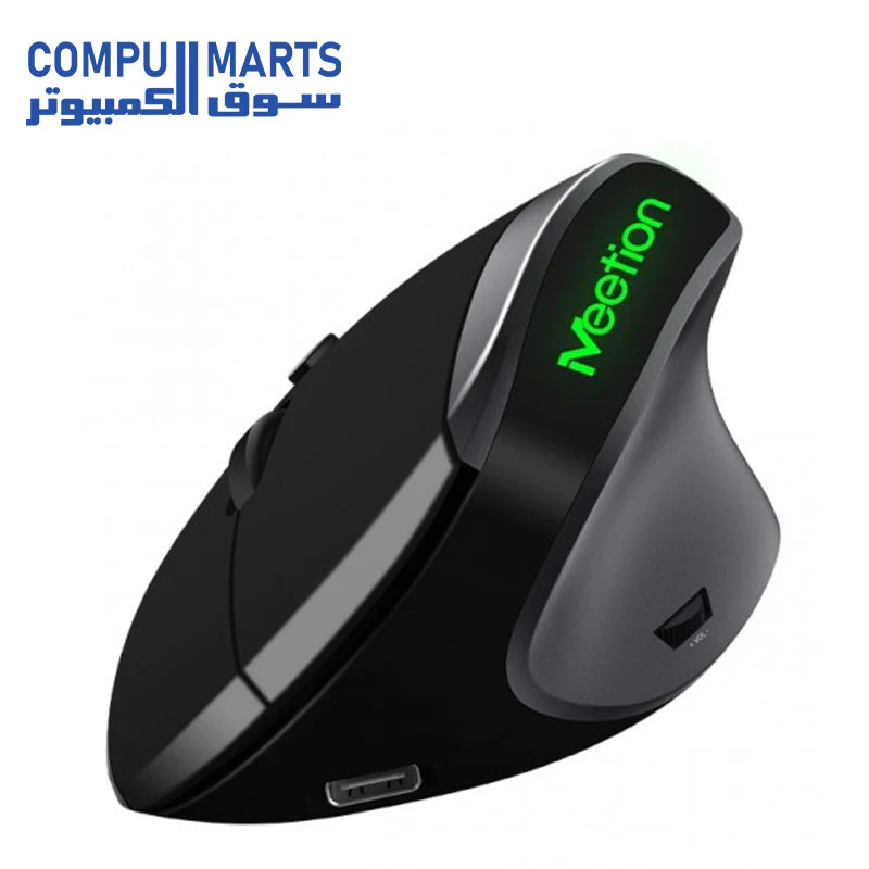 Meetion MT-R390 Ergonomic 2.4G Wireless Vertical Mouse - Image 3