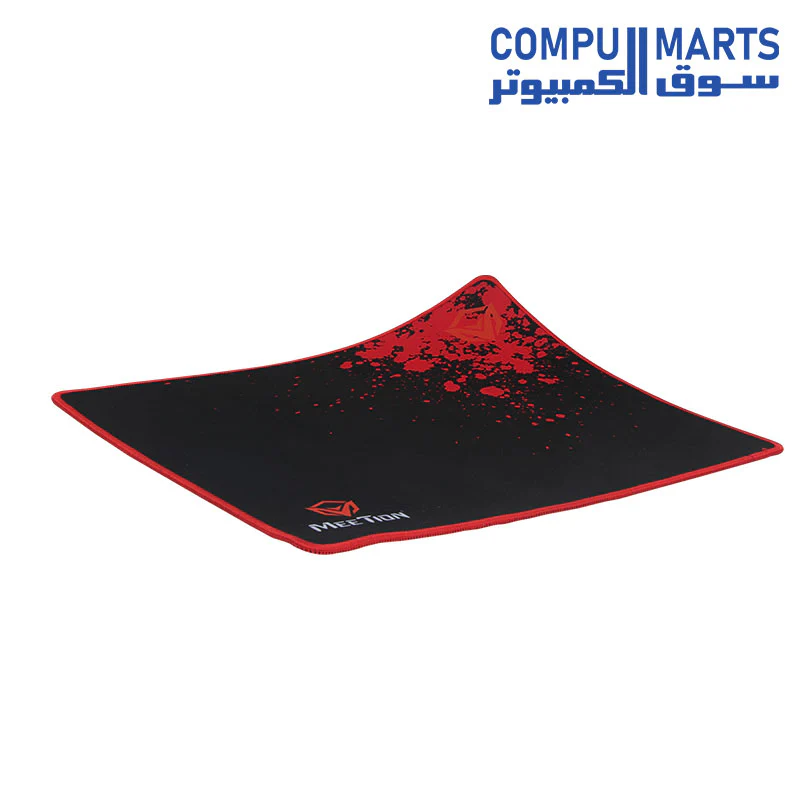 Meetion P110 - Non-slip Rubber Square Mouse Pad for Computer PC/Laptop (43.5x35cm) - Black - Image 2