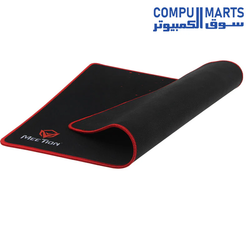 Meetion P110 - Non-slip Rubber Square Mouse Pad for Computer PC/Laptop (43.5x35cm) - Black - Image 3