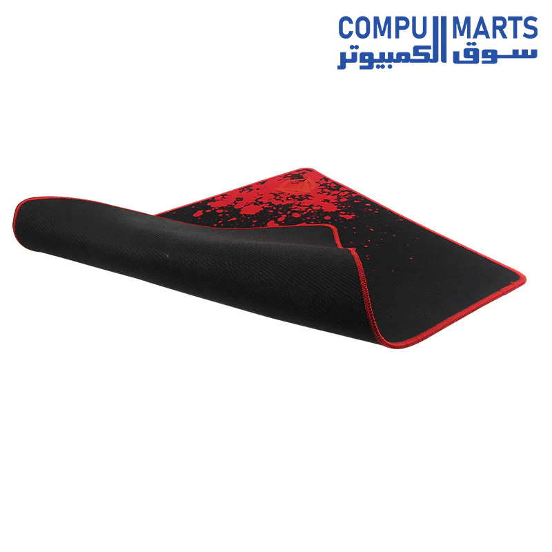 Meetion P110 - Non-slip Rubber Square Mouse Pad for Computer PC/Laptop (43.5x35cm) - Black - Image 4