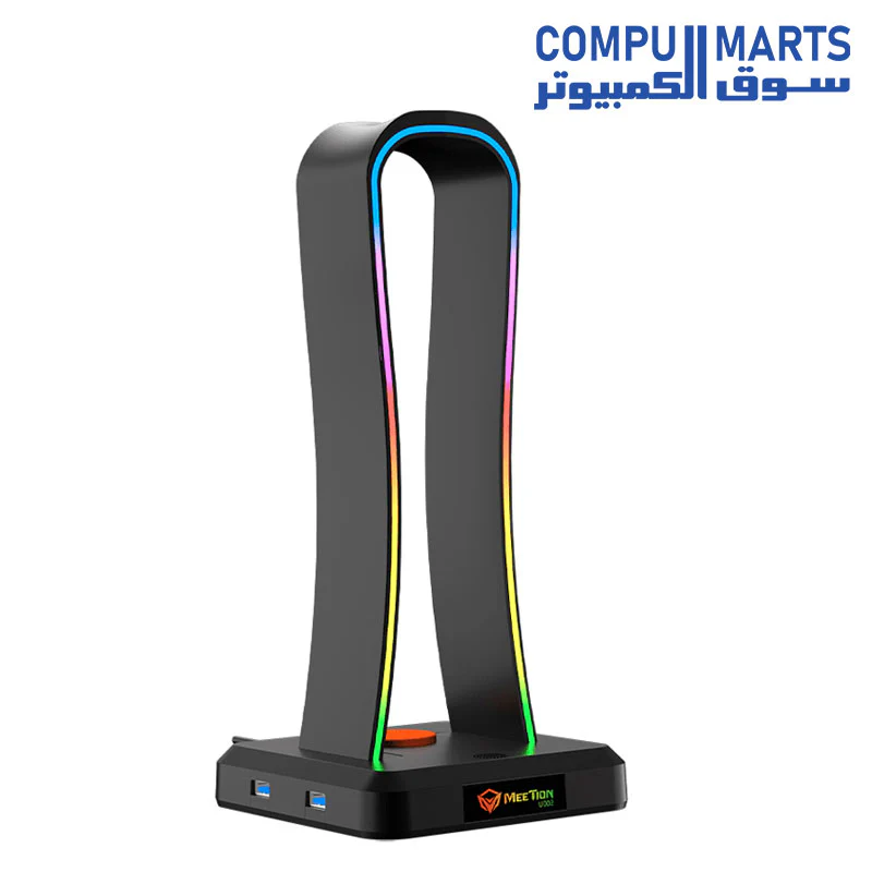 Meetion U002 RGB backlight Gaming Headset Stand - Image 3