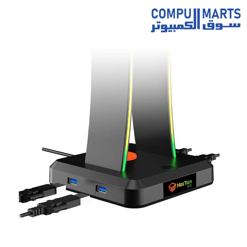 Meetion U002 RGB backlight Gaming Headset Stand - Image 6