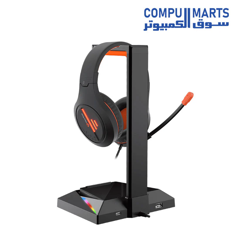 MEETION U003 Led backlight Gaming Headset Stand - Image 6