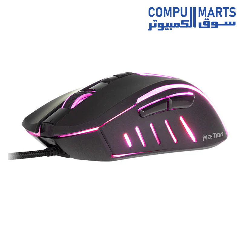 Meetion Wired Gaming Mouse And Pad Combo MT-C011 - Image 4