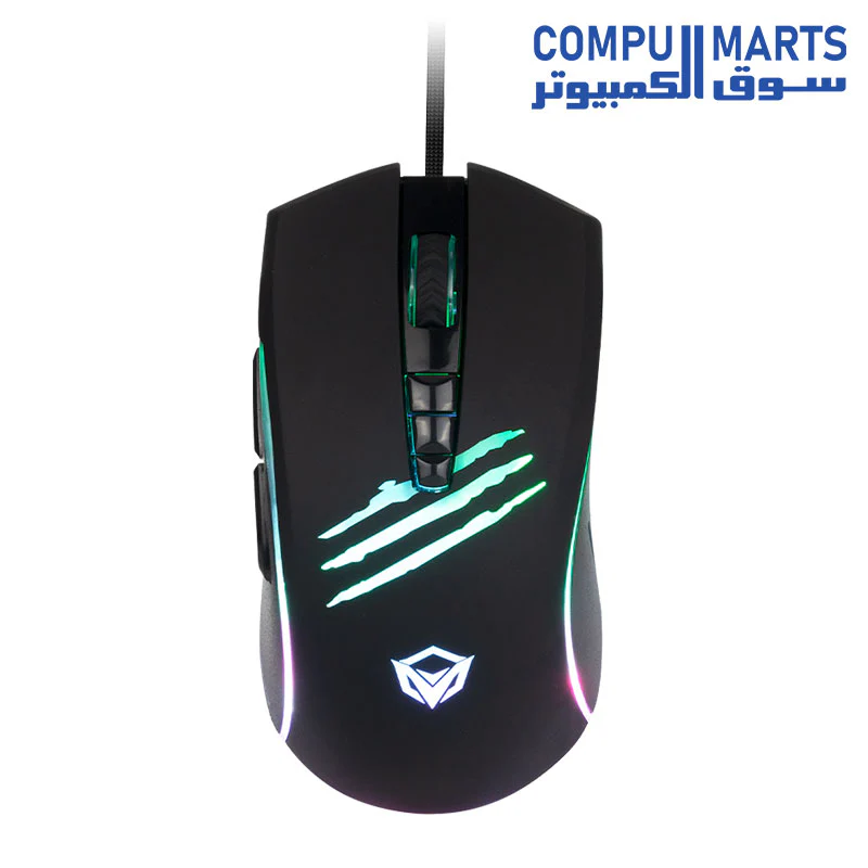 Meetion Wired Gaming Mouse And Pad Combo MT-C011 - Image 5