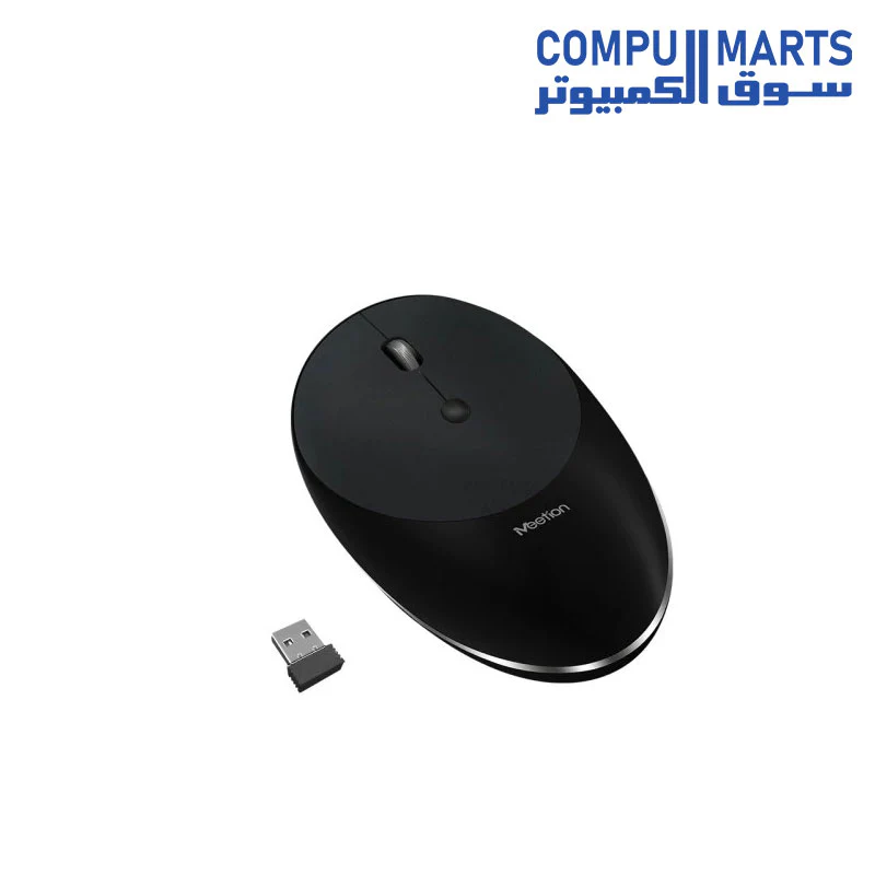 Meetion Wireless Mouse R600 Rechargeable Portable Discreet Mouse - Image 2