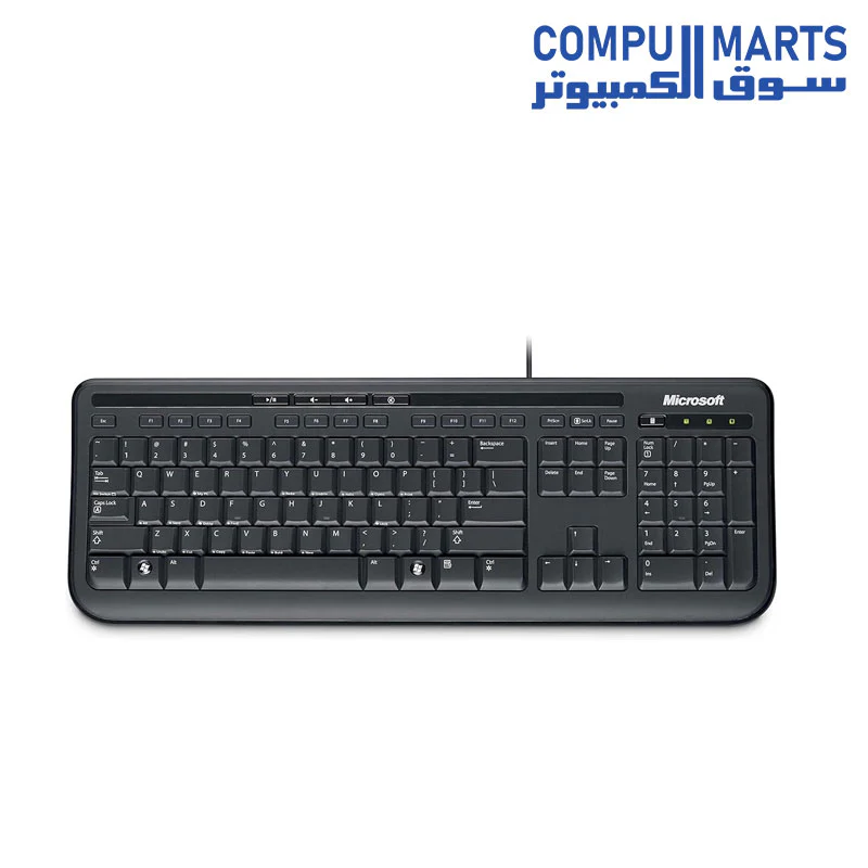 Microsoft 600 Wired Keyboard And Mouse Combo - Image 3