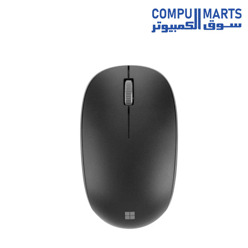 Microsoft Bluetooth Desktop, Keyboard and Mouse Bundle, English & Arabic Keyboard, Black Color - [QHG-00016] - Image 2
