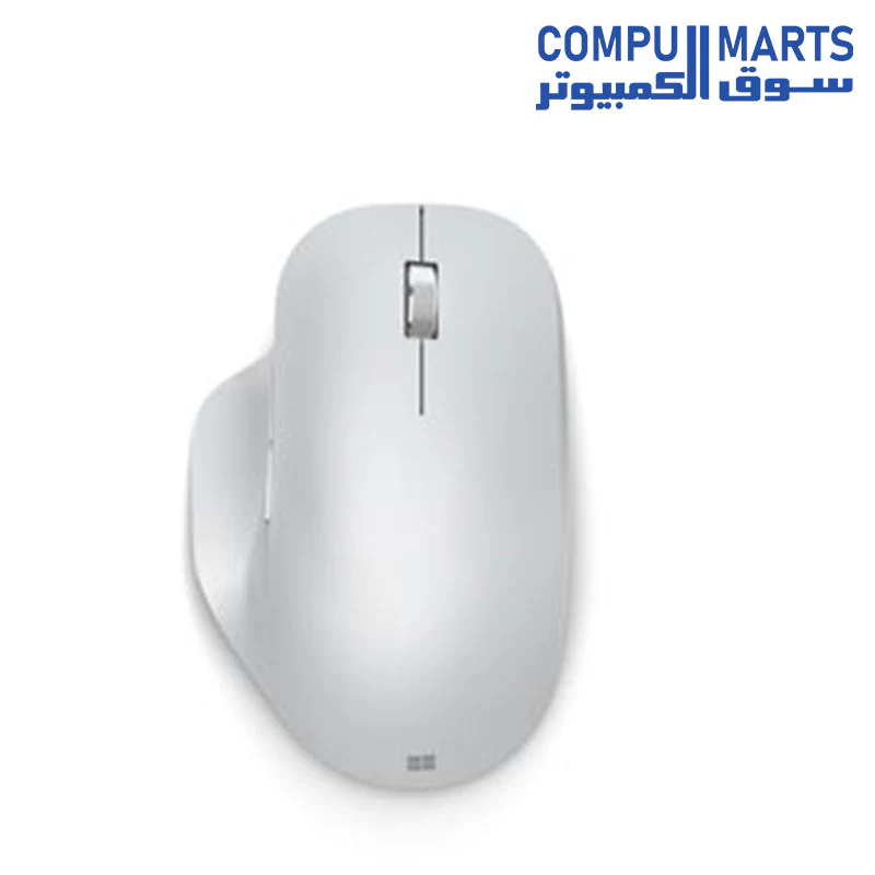 Microsoft Bluetooth Ergonomic Mouse - with comfortable Ergonomic design, thumb rest, up to 15months battery life. Works with Bluetooth enabled PCs/Laptops Windows/Mac/Chrome computers - Image 3
