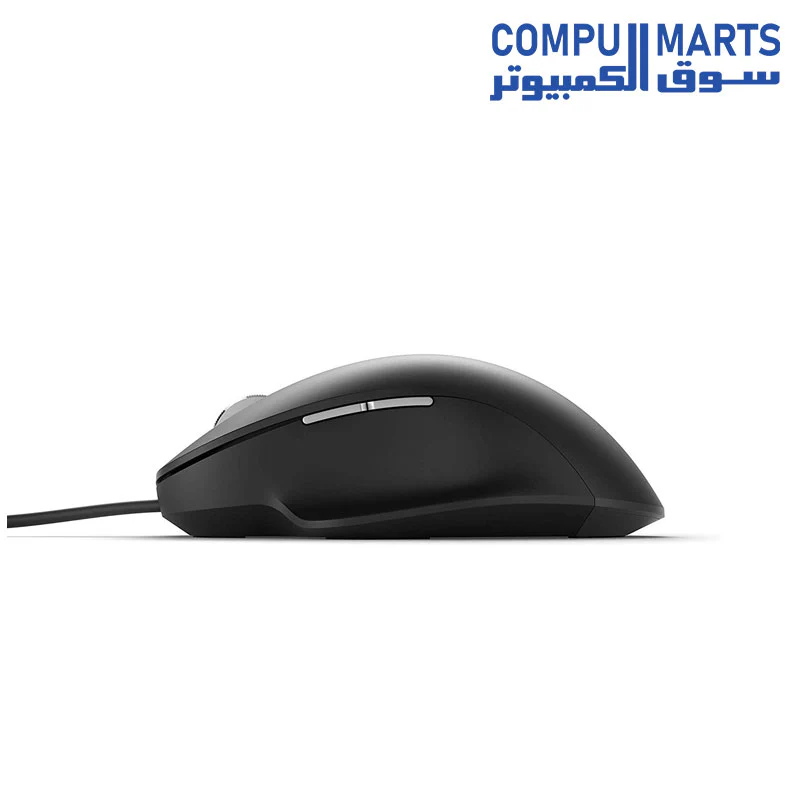 Microsoft Ergonomic Wired Mouse - Black - Image 3