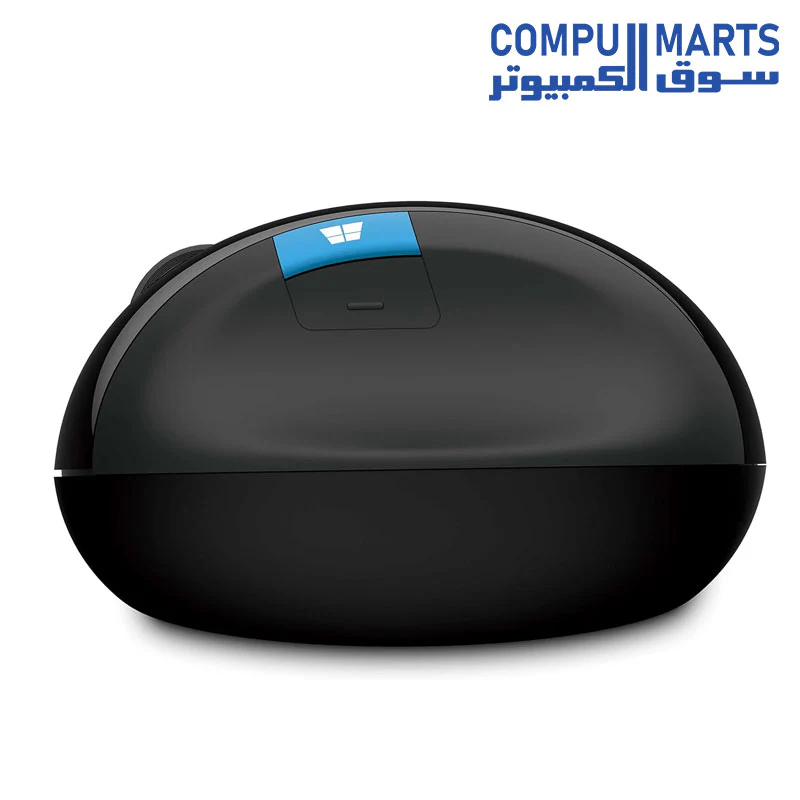Microsoft L6V-00004 Wireless Sculpt Ergonomic Mouse - Black - Image 3