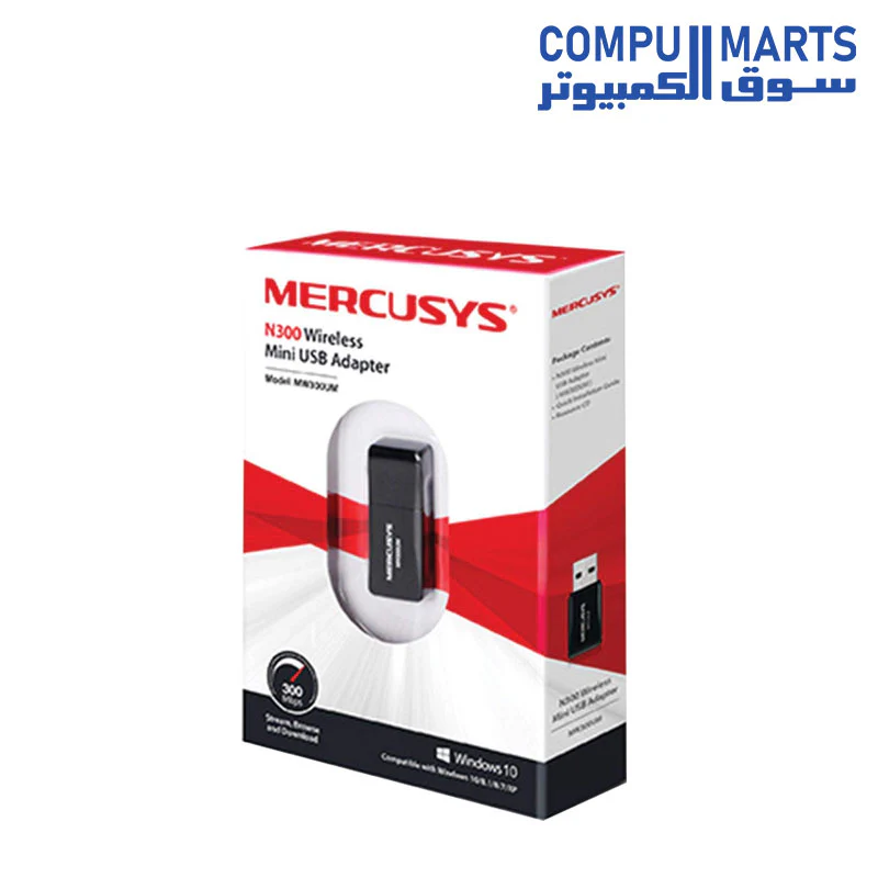 MW300UM N300 Wireless Mini USB Adapter - Image 3