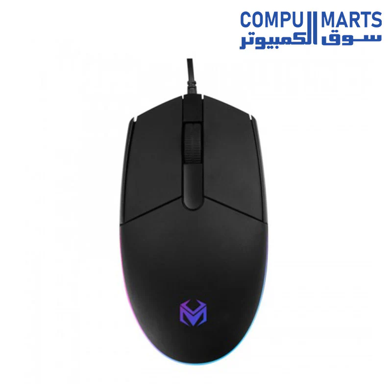 MIXIE M02 Wired Mouse 100DPI - Image 2