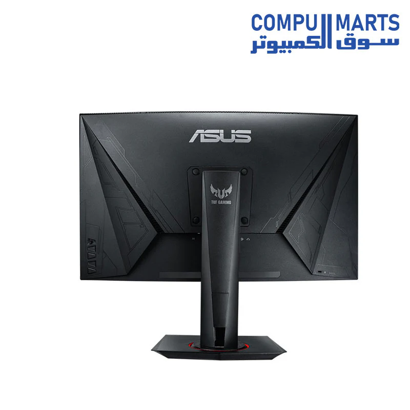 Monitor ASUS TUF Gaming VG27WQ Curved Gaming , 27 Inch WQHD (2560x1440), 165Hz, Extreme Low Motion Blur , Adaptive-sync, FreeSync ,1ms (MPRT), DisplayHDR 400 - Image 2