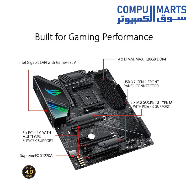 Motherboard ASUS ROG Strix X570-F Gaming ATX Ryzen - Image 3