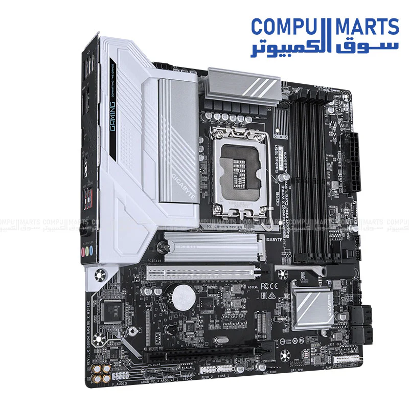 Gigabyte B860M Gaming X WiFi 6E Motherboard – Intel LGA1851, DDR5, PCIe 5.0, 2.5GbE LAN - Image 3