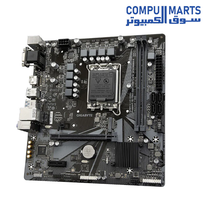 Motherboard GIGABYTE H610M H V2 DDR4 1.0 LGA 1700 mATX - Image 4