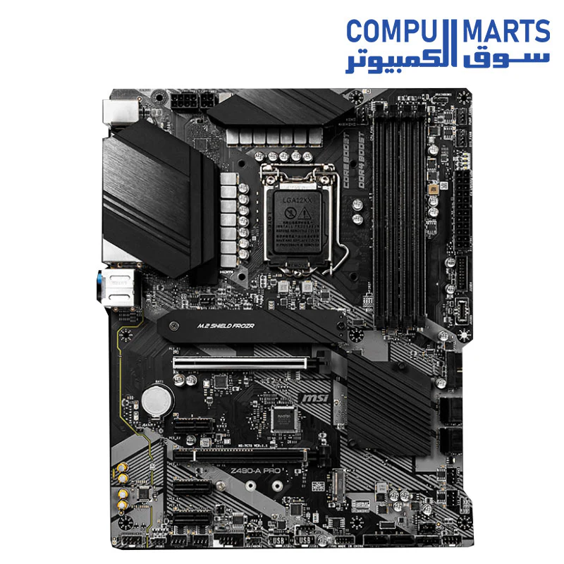 Motherboard MSI Z490-A PRO - LGA 1200 -128GB DDR4 - Image 3
